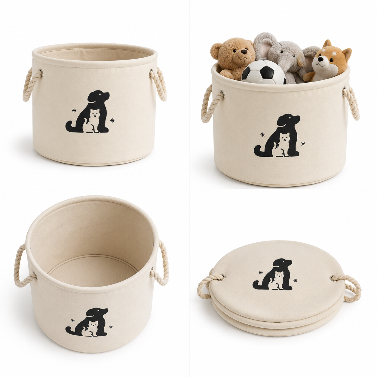LangleyPet™ Toy Storage Basket