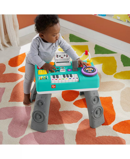 Interactive DJ Activity Play Table – Musical Learning Toy with 3 Piano Modes, Lights & Multi-Language Sounds