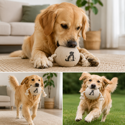 LangleyPet™ Rope Ball Toy