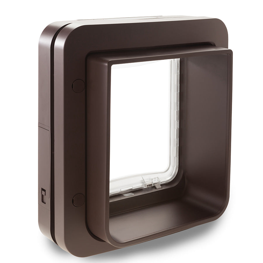 SureFlap Microchip Pet Door for Cats and Small Dogs Brown