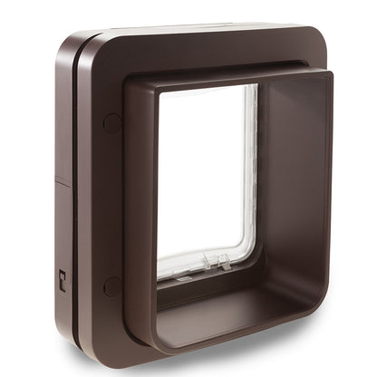 SureFlap Microchip Pet Door for Cats and Small Dogs Brown