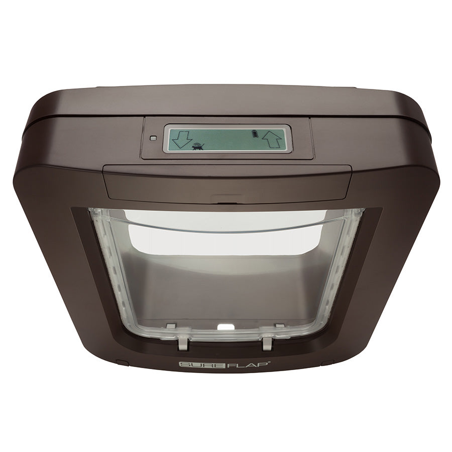 SureFlap Microchip Pet Door for Cats and Small Dogs Brown